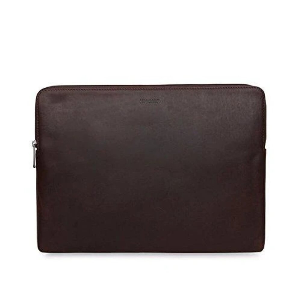 Knomo Leather Black Sleeve for 12" & 13"Laptop - Black (45-102)/(45-101)